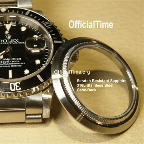 see through rolex|OfficialTime's Transparent Case Back for your Rolex.